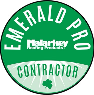 Malarkey Emerald Pro Contractor badge