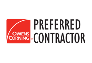 Owens Corning Preferred Contractor badge